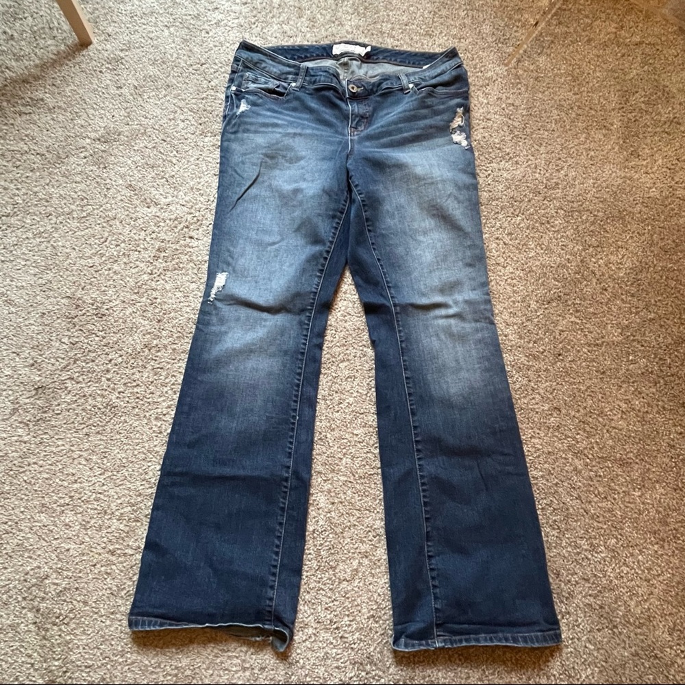 Torrid distressed jeans